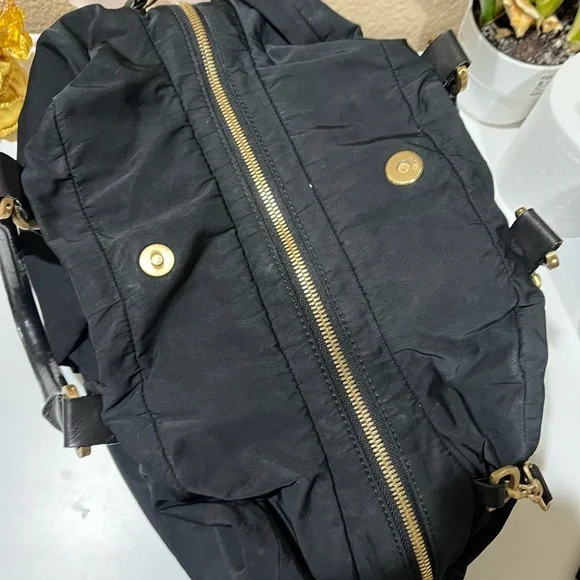 MCM 2WAY BLACK POLYESTER BAG - Picture 10 of 16